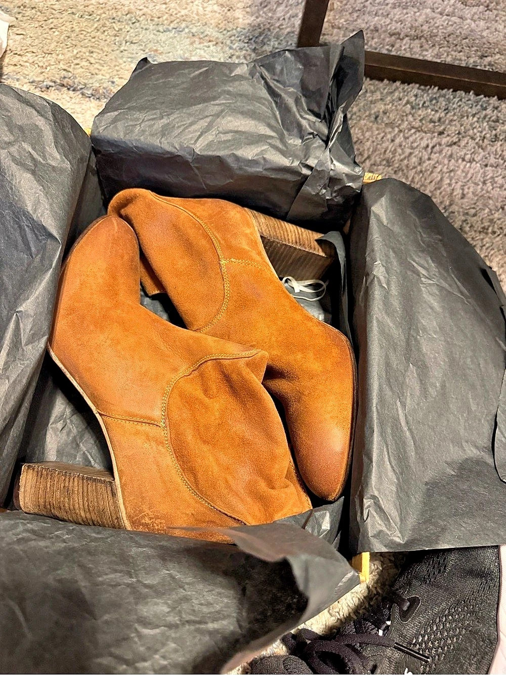 Free People Dakota Boot Heeled Boots in Brown EU 41 Like New